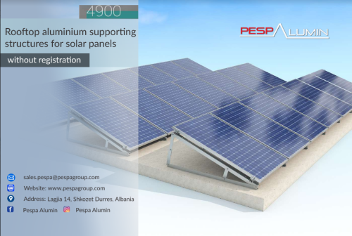 Flat Roof Fixed-Angle Aluminium Roof System